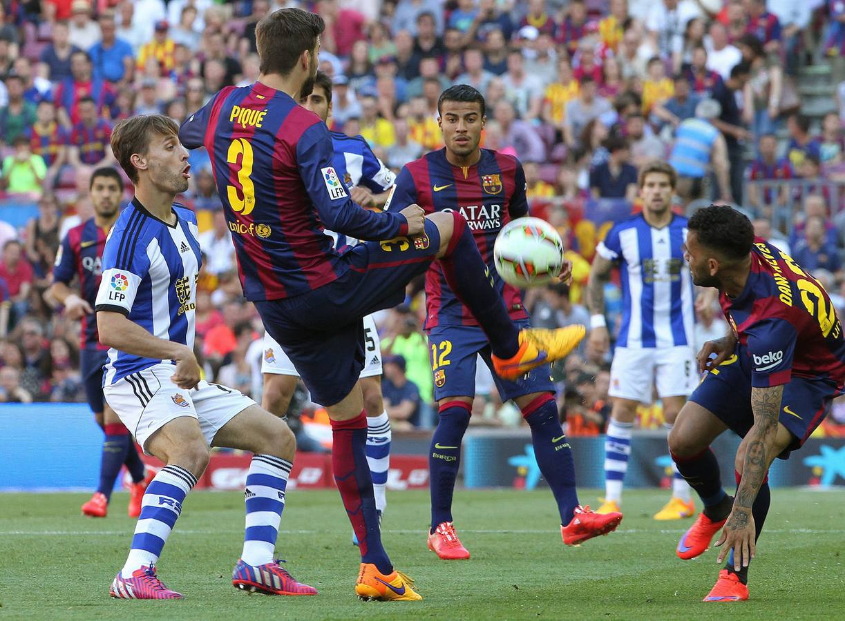Las mejores imágenes del Barcelona-Real Sociedad ...