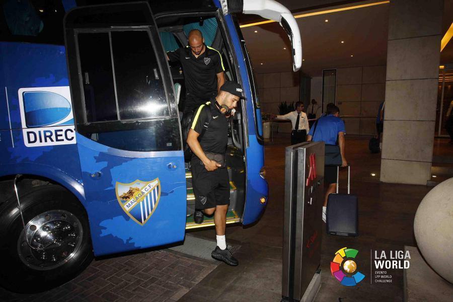 El Málaga, en tierras americanas