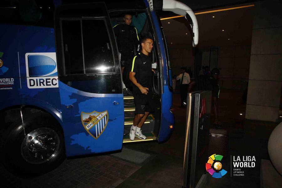 El Málaga, en tierras americanas