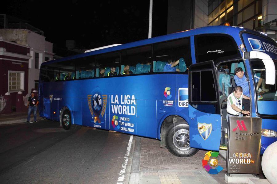 El Málaga, en tierras americanas