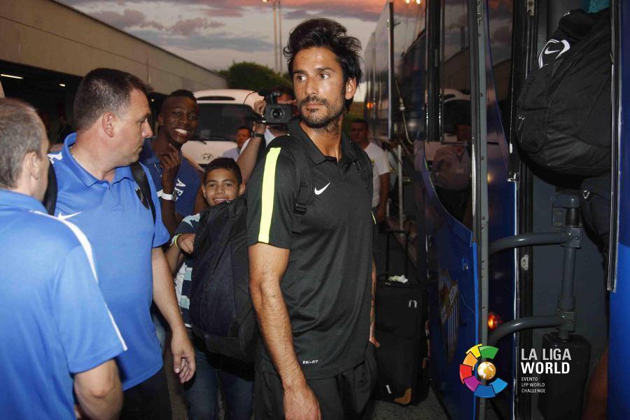 El Málaga, en tierras americanas