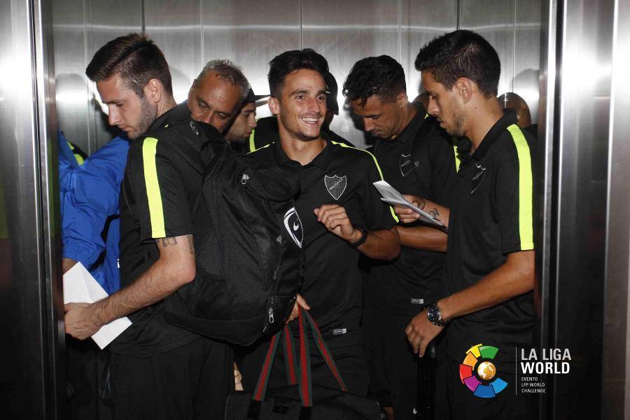 El Málaga, en tierras americanas