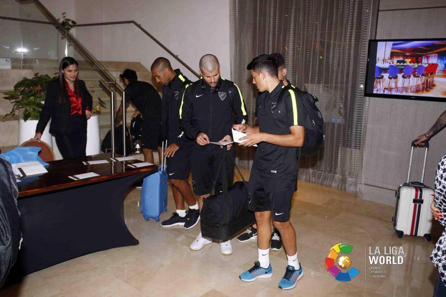 El Málaga, en tierras americanas