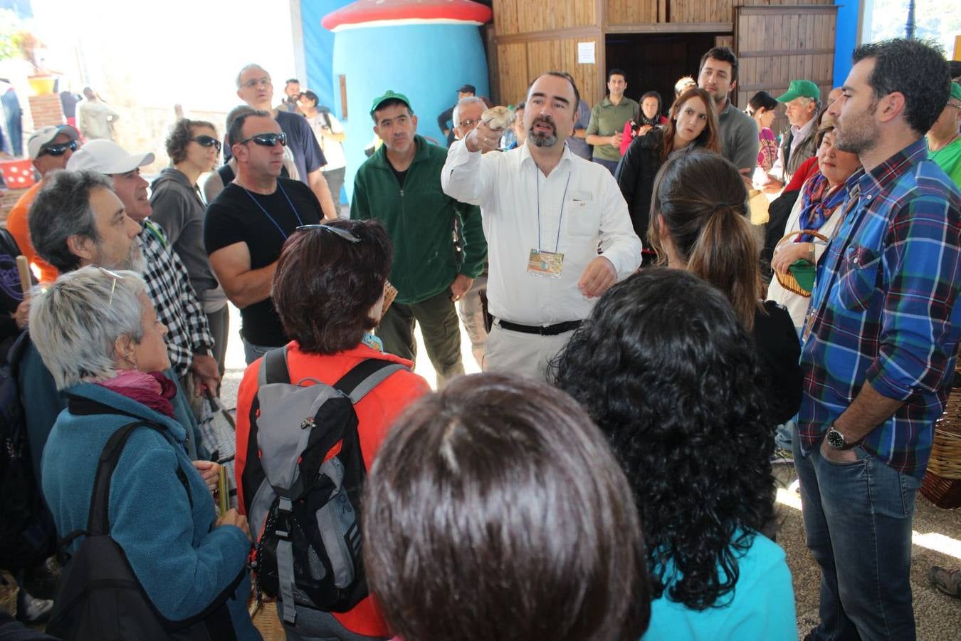 Setas y pitufos en Júzcar