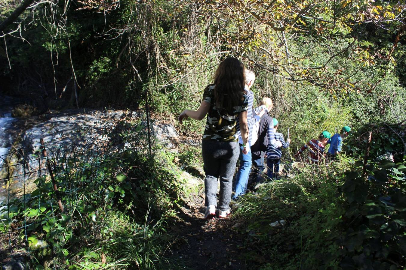 Setas y pitufos en Júzcar