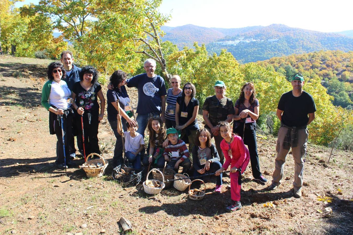 Setas y pitufos en Júzcar