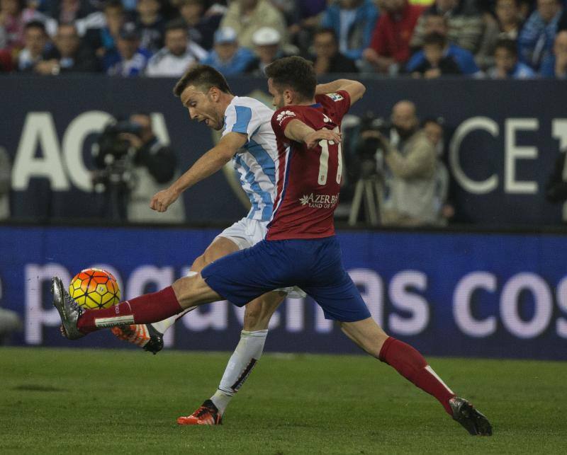 Las mejores imágenes del Málaga-Atlético