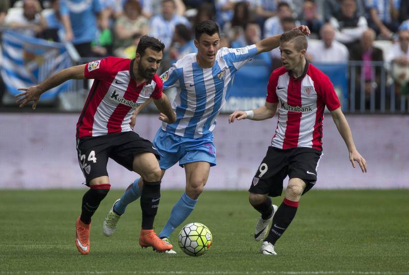 Las mejores imágenes del Málaga-Athletic