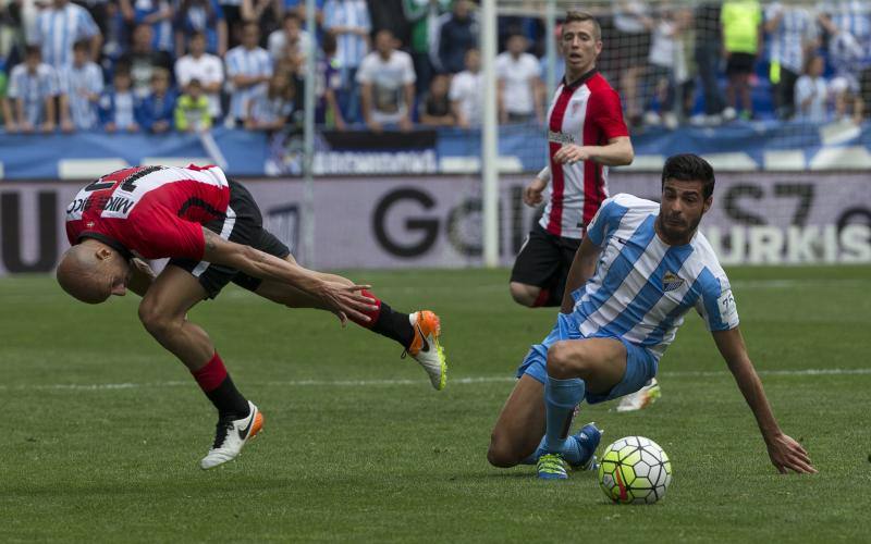 Las mejores imágenes del Málaga-Athletic
