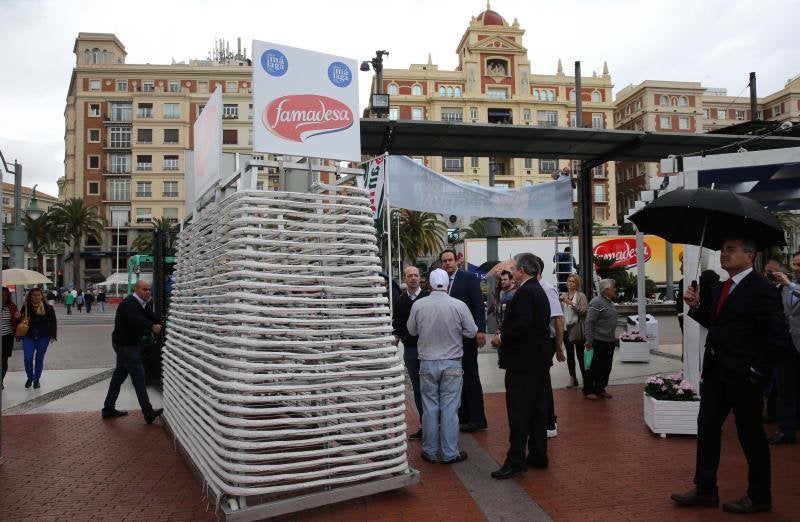 El salchichón más grande del mundo, en Málaga