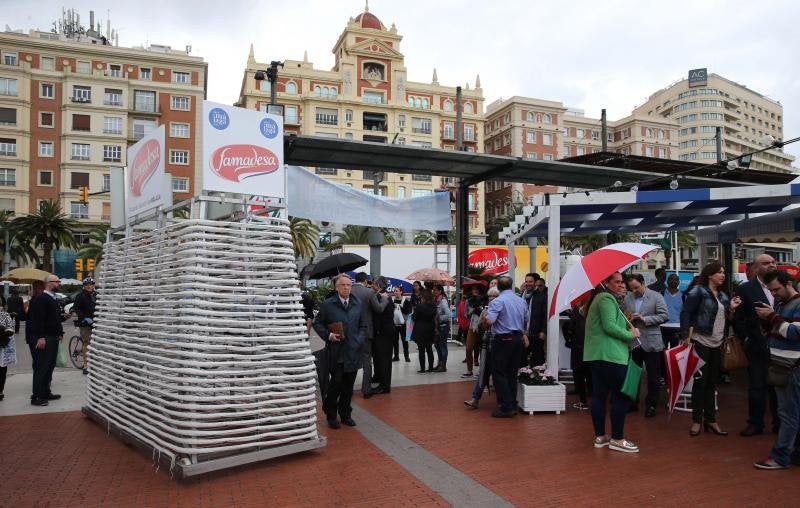 El salchichón más grande del mundo, en Málaga