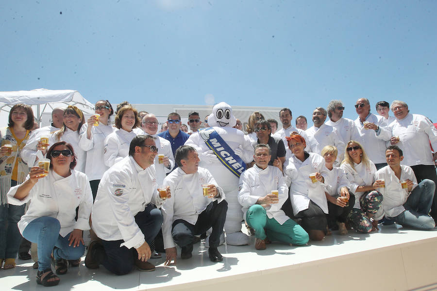 Fotos del reconocimiento de Michelin a los Bib Gourmand