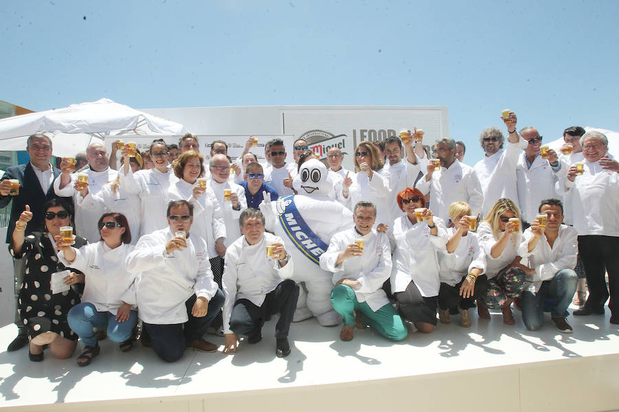 Fotos del reconocimiento de Michelin a los Bib Gourmand