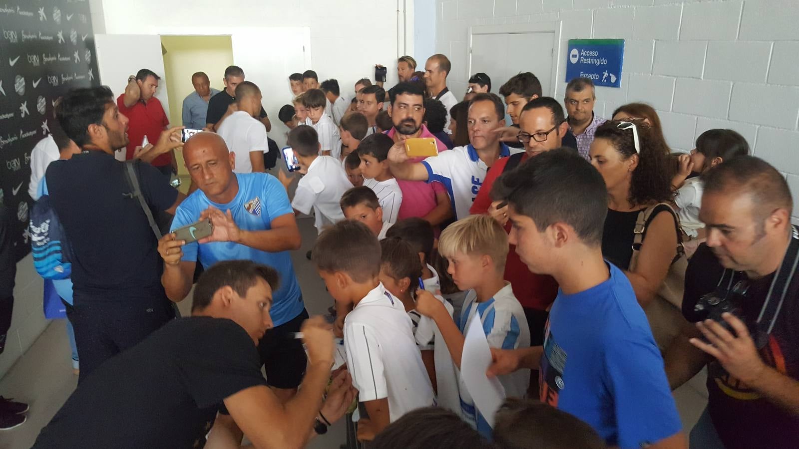 El jeque presenta Sandro y Diego Llorente