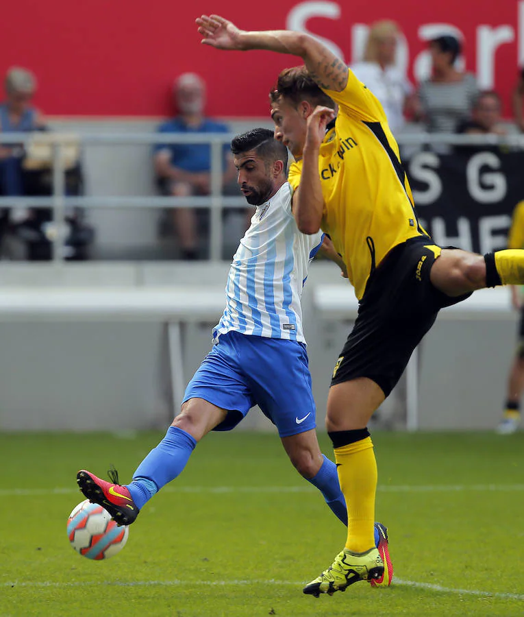 Fotos de los partidos del Málaga en la Aachen Cup