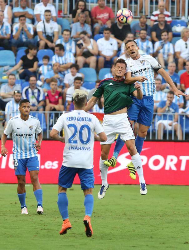 Fotos del estreno de Liga del Málaga ante Osasuna 