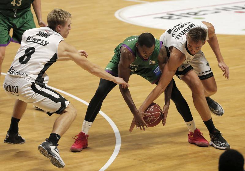 El Unicaja-Bilbao Basket, en fotos