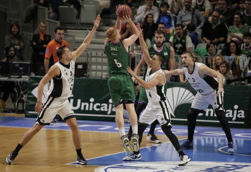 El Unicaja-Bilbao Basket, en fotos