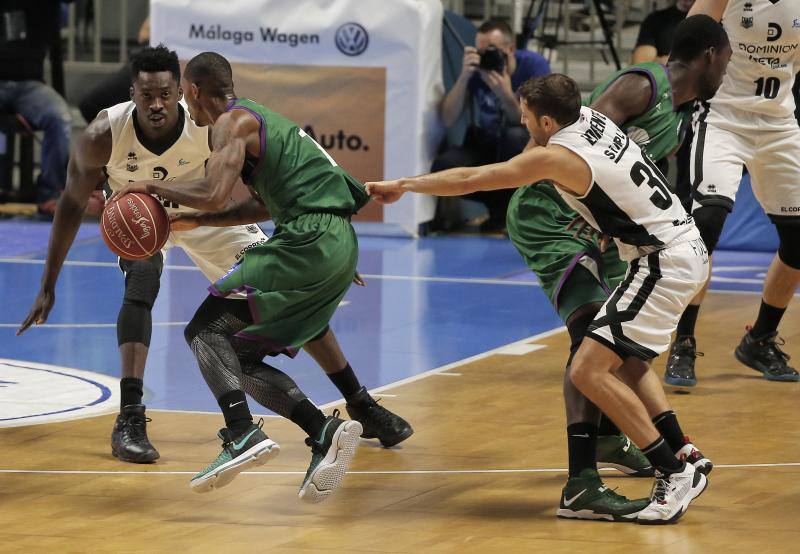 El Unicaja-Bilbao Basket, en fotos