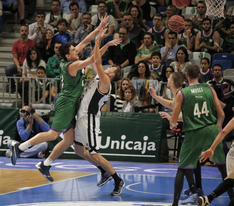 El Unicaja-Bilbao Basket, en fotos