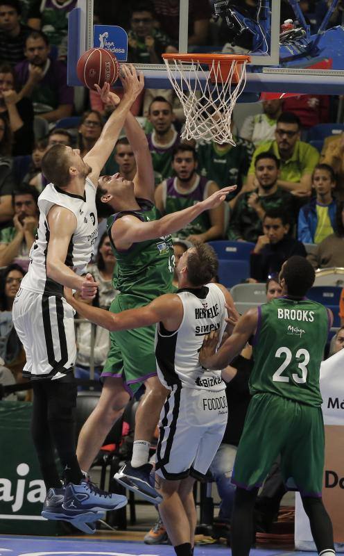 El Unicaja-Bilbao Basket, en fotos