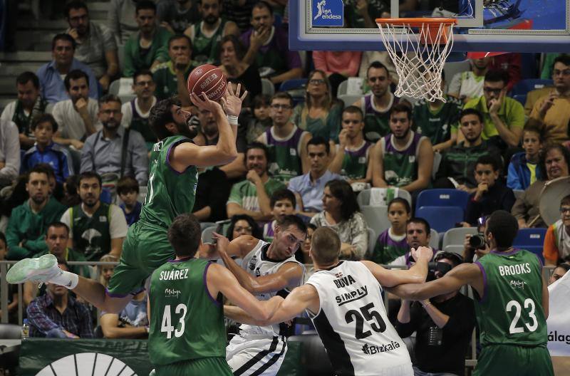 El Unicaja-Bilbao Basket, en fotos