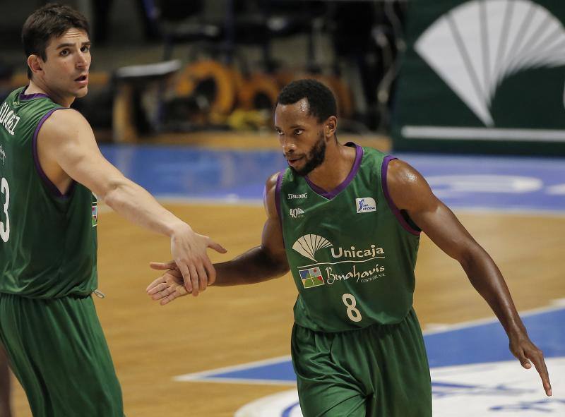 El Unicaja-Bilbao Basket, en fotos