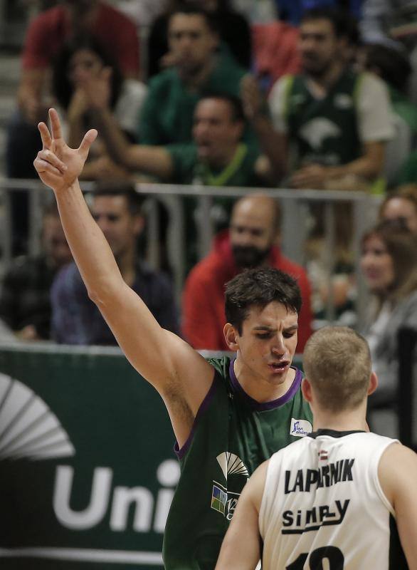 El Unicaja-Bilbao Basket, en fotos