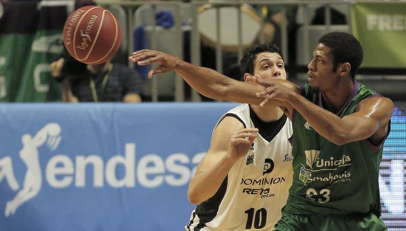 El Unicaja-Bilbao Basket, en fotos