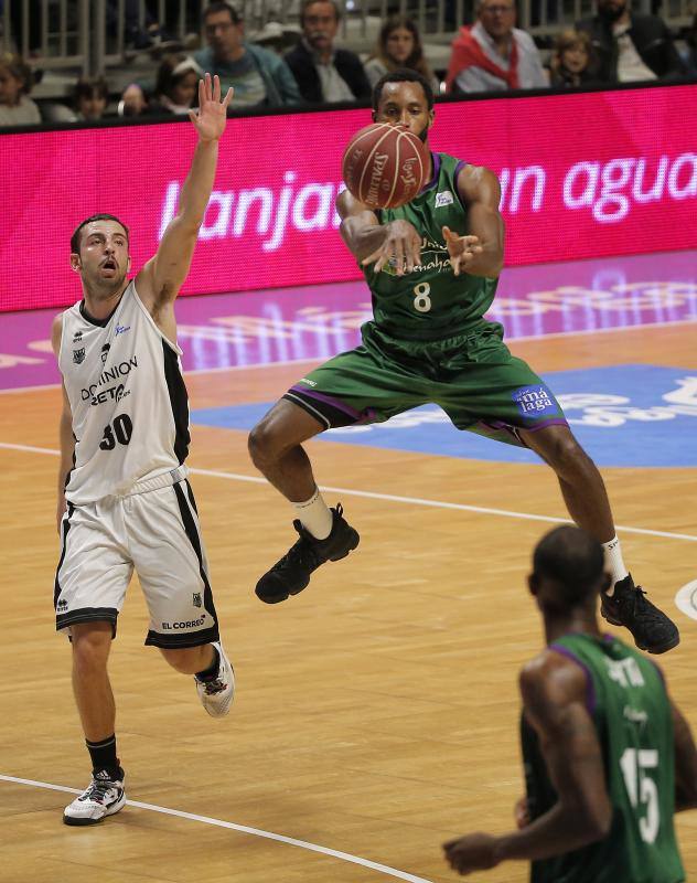 El Unicaja-Bilbao Basket, en fotos