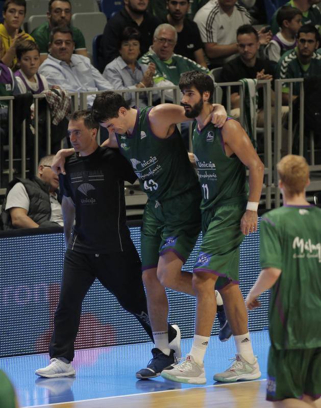 El Unicaja-Bilbao Basket, en fotos