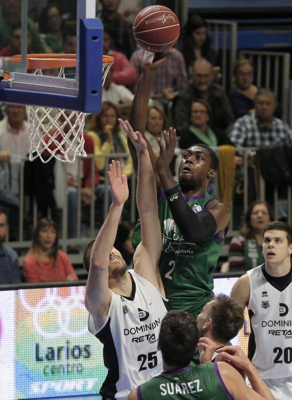 El Unicaja-Bilbao Basket, en fotos