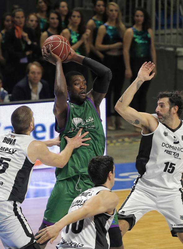 El Unicaja-Bilbao Basket, en fotos