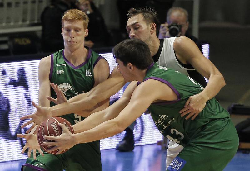 El Unicaja-Bilbao Basket, en fotos