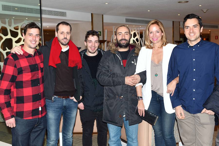 Luis Olarra, Juan Morcillo, Iván Tirado, Benito Gómez, Trudy Chinarro y Juan José Carmona.