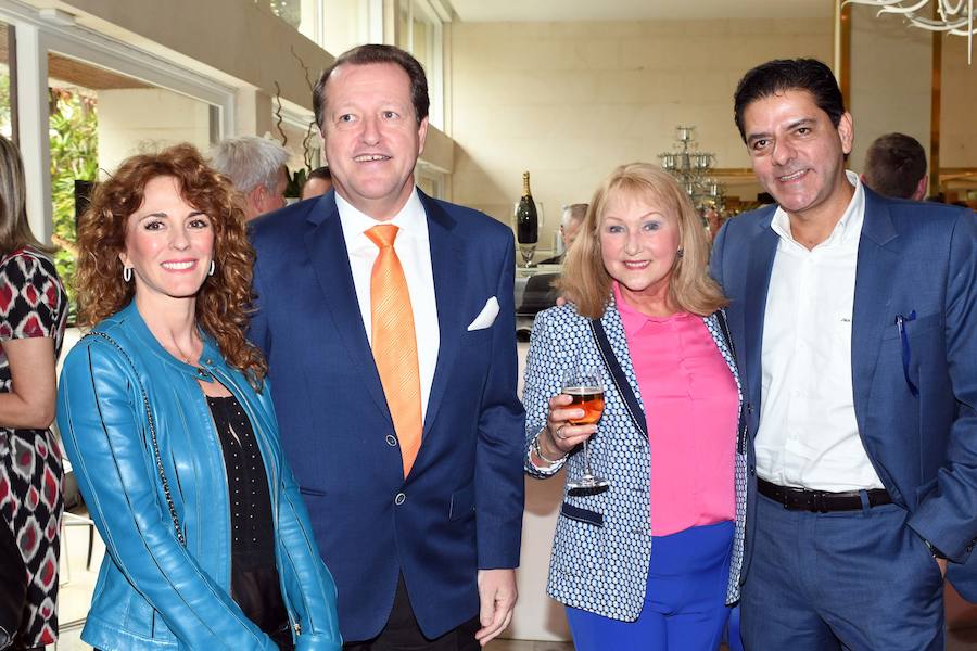 Silvia Maldonado, Manuel Toledo, Judith Price y Jorge Manzur.