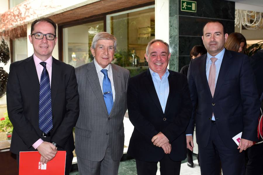 Federico Moret, Enrique Civantos, José Gómez y Manuel Castillo.