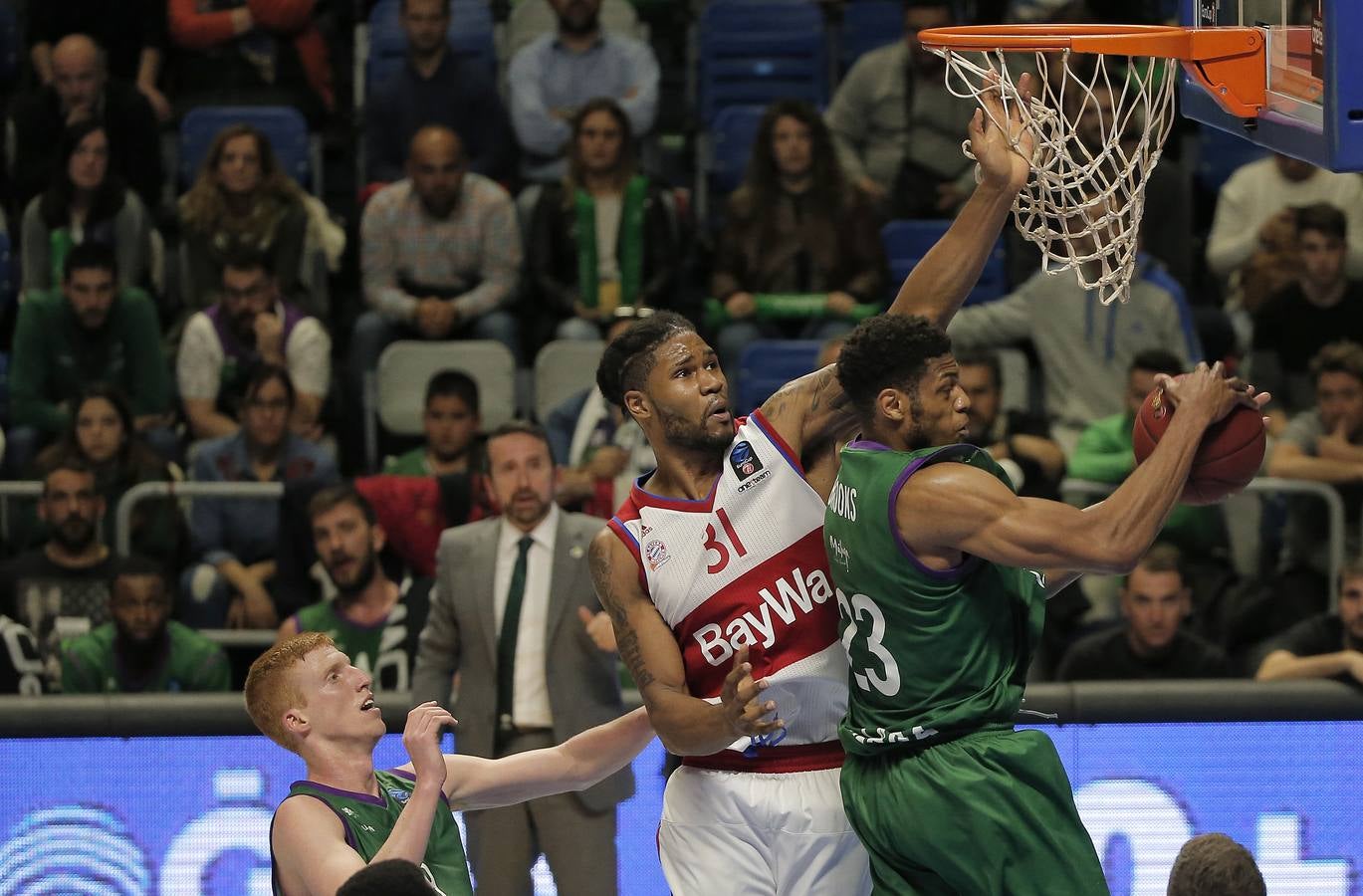 El Unicaja fuerza el desempate ante el Bayern