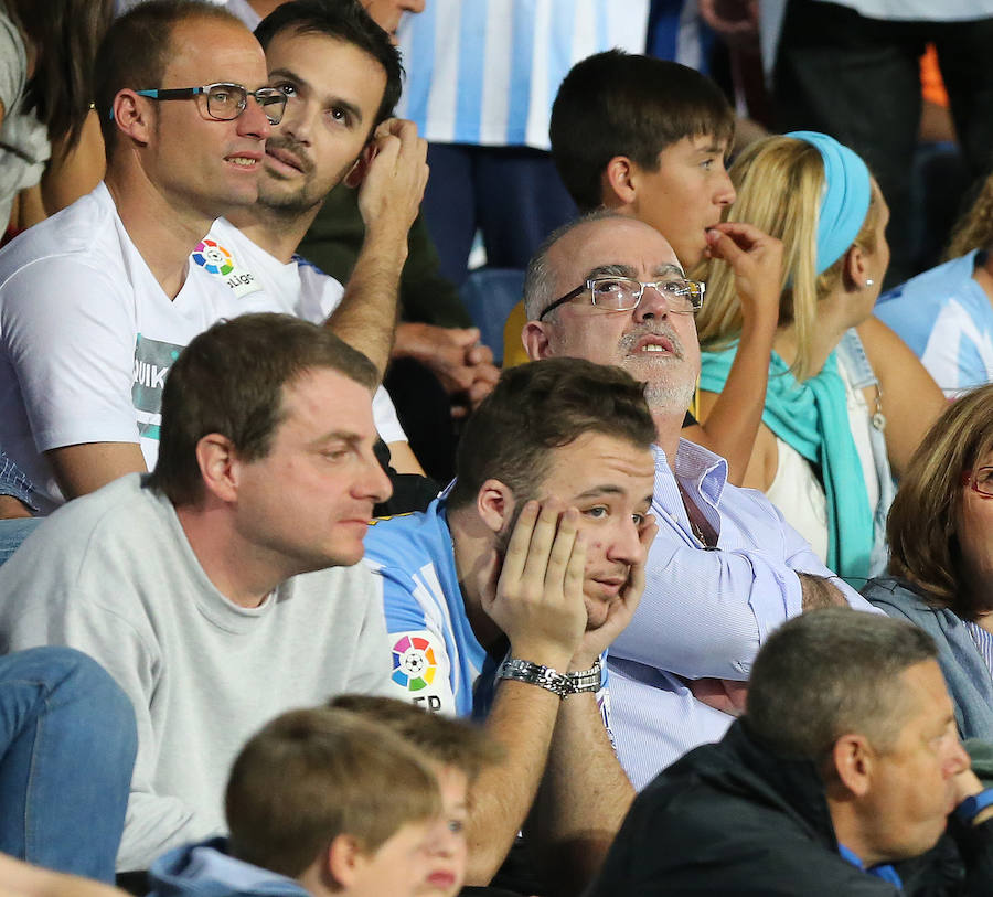 El Málaga-Alavés, en imágenes