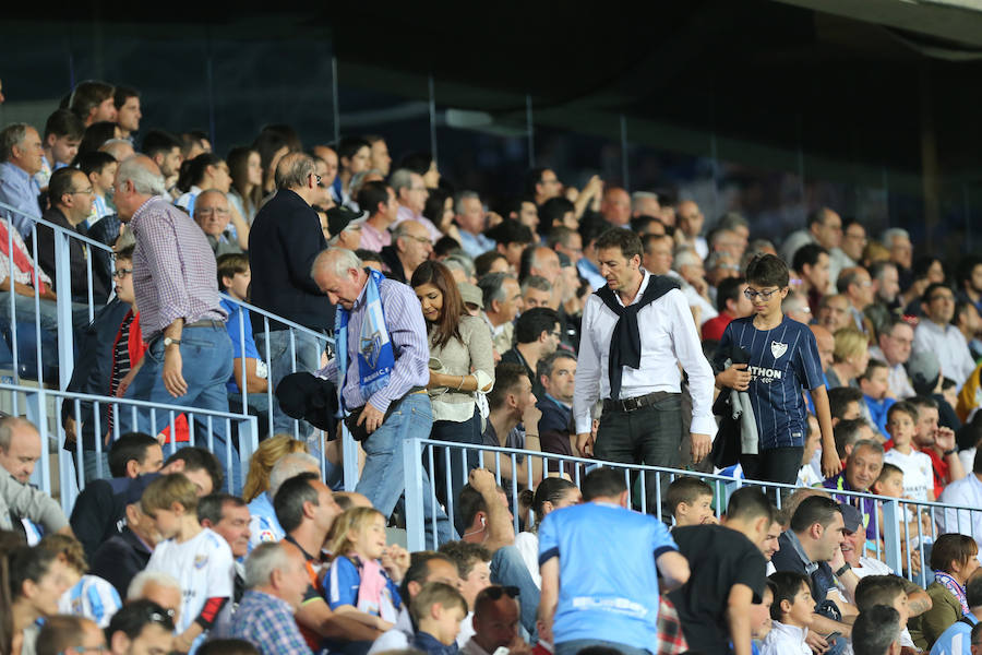 El Málaga-Alavés, en imágenes