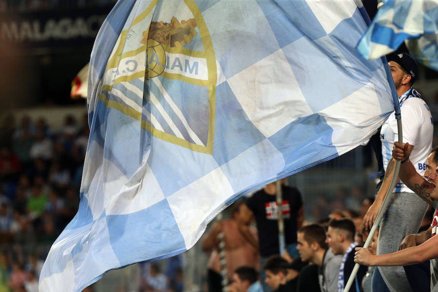 El Málaga-Alavés, en imágenes