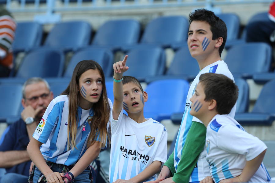 El Málaga-Alavés, en imágenes