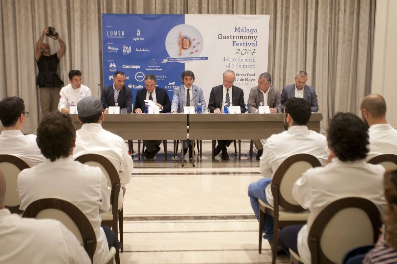 Treinta estrellas Michelín homenajean a la alta cocina española en Málaga