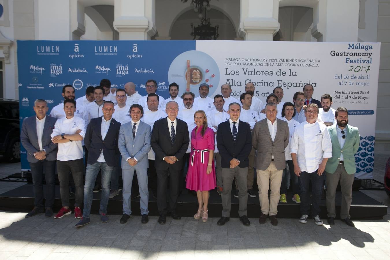 Treinta estrellas Michelín homenajean a la alta cocina española en Málaga