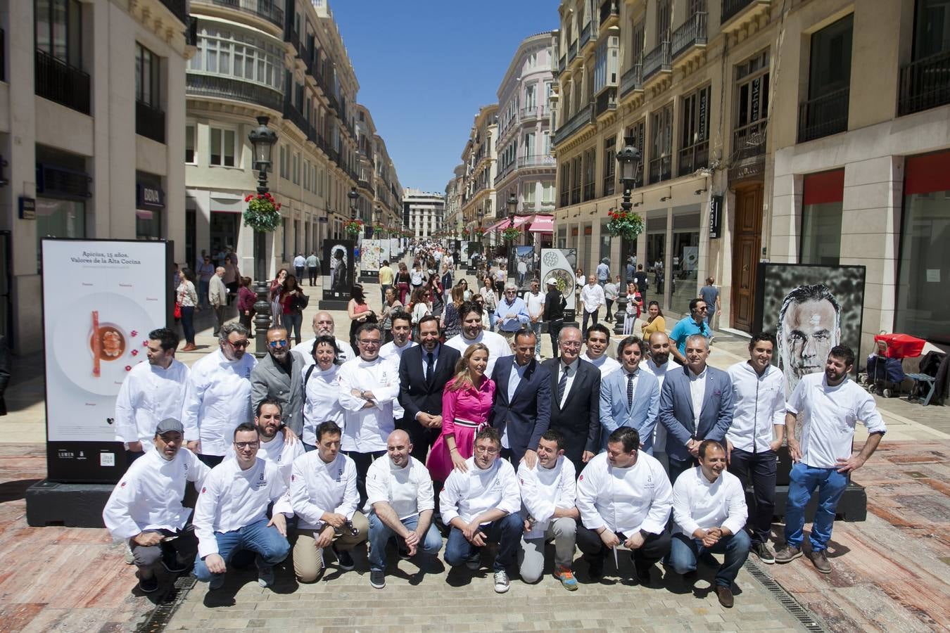 Treinta estrellas Michelín homenajean a la alta cocina española en Málaga