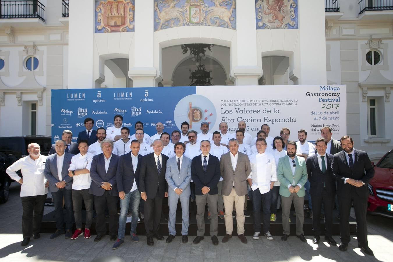 Treinta estrellas Michelín homenajean a la alta cocina española en Málaga