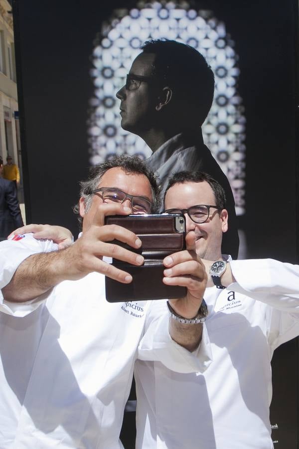 Treinta estrellas Michelín homenajean a la alta cocina española en Málaga