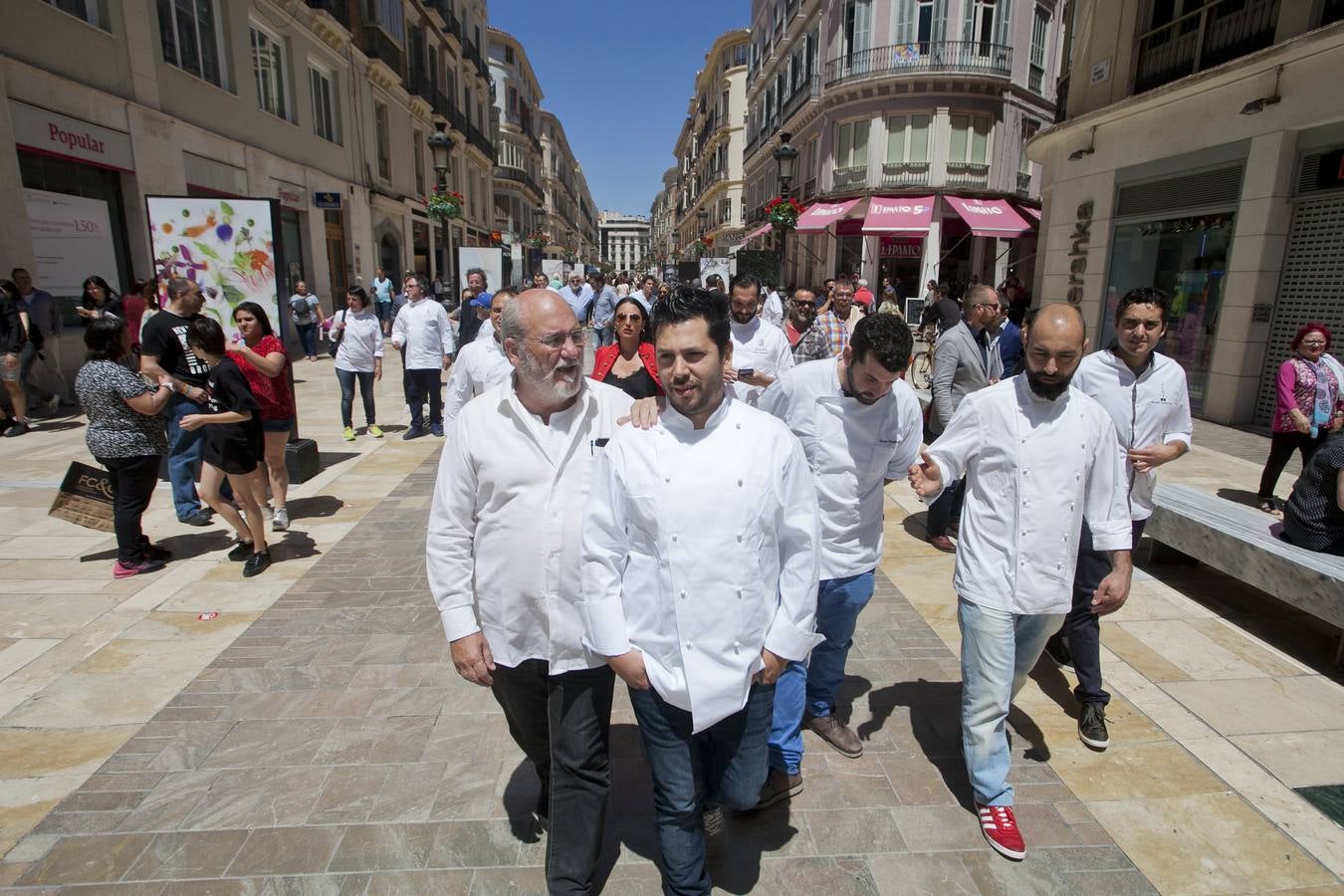 Treinta estrellas Michelín homenajean a la alta cocina española en Málaga