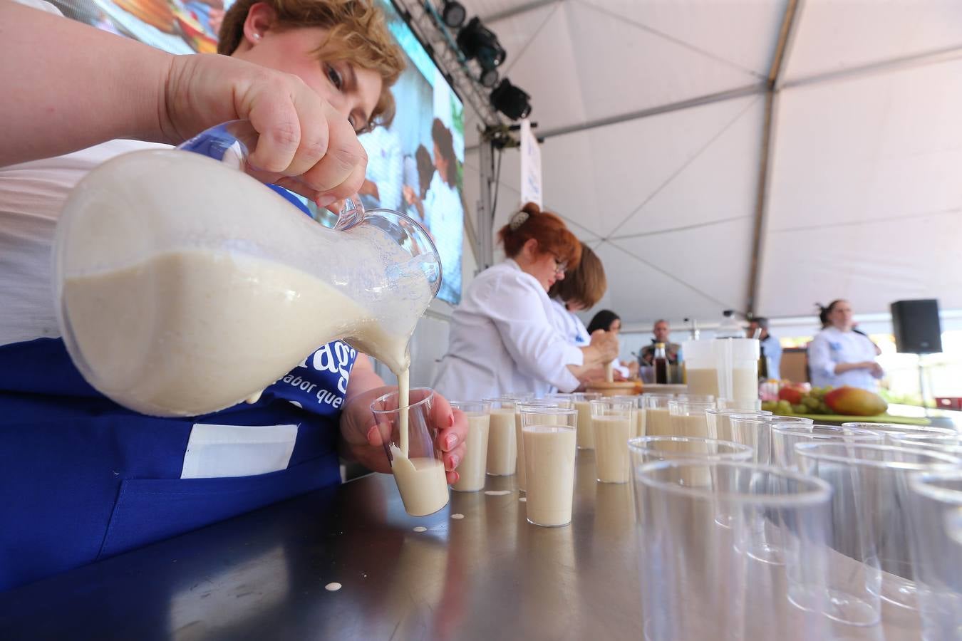 Fotos de la inauguración de la exposición sobre gastronomía argentina en el Málaga Gastronomy Festival