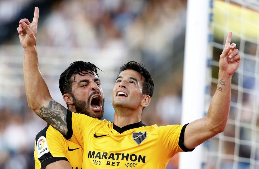 El Real Sociedad-Málaga, en fotos